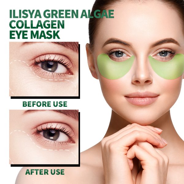 Green Algae Eye Mask – 60 Hydrating Under-Eye Patches - Image 8
