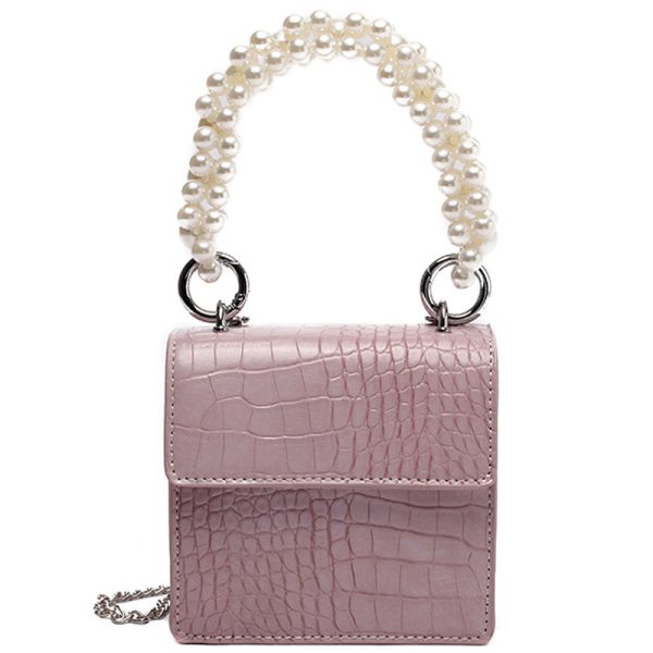 Mini Crossbody Chain Bag – Chic PU Leather Shoulder Purse - Image 9