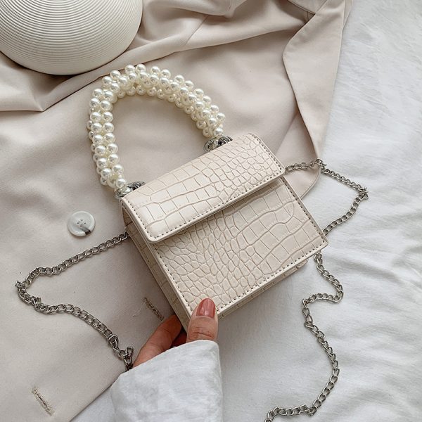 Mini Crossbody Chain Bag – Chic PU Leather Shoulder Purse - Image 3