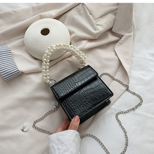 Mini Crossbody Chain Bag – Chic PU Leather Shoulder Purse - Image 6