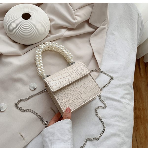 Mini Crossbody Chain Bag – Chic PU Leather Shoulder Purse - Image 5