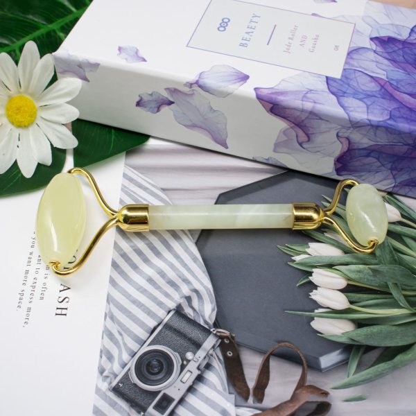 Double-Head Jade Roller – Natural Facial Massage Tool - Image 5