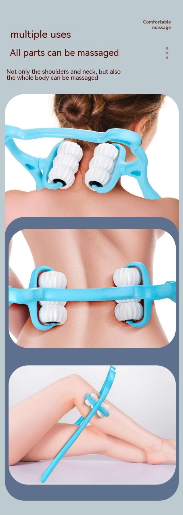 Manual Shoulder and Neck Massager – Multifunctional Muscle Clamp - Image 8