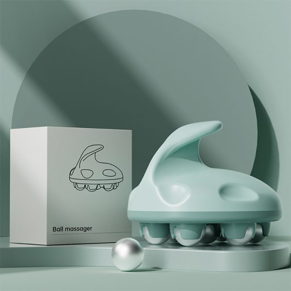 7-Roller Handheld Massager – Deep Tissue & Cellulite Relief Glove - Image 4