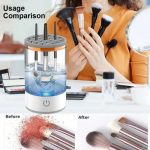 Electric Makeup Brush Cleaner – Sonic-Powered Deep Cleaning Machine
