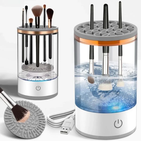 Electric Makeup Brush Cleaner – Sonic-Powered Deep Cleaning Machine - Image 4