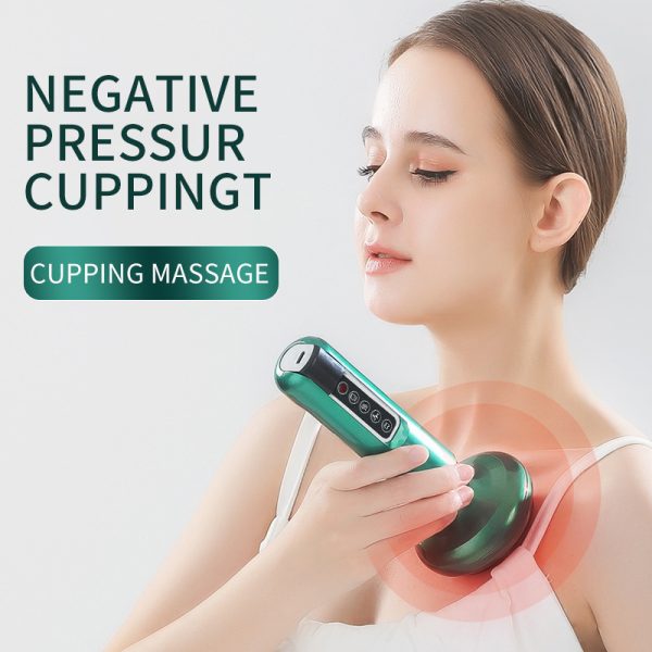 Electric Vacuum Cupping Massager – Infrared Suction Therapy with Essential Oil - Image 2