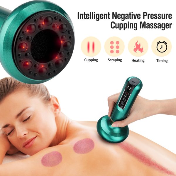 Electric Vacuum Cupping Massager – Infrared Suction Therapy with Essential Oil - Image 7