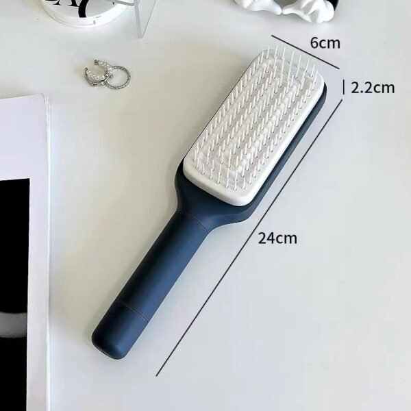 Self-Cleaning Hairbrush – Easy Twist-to-Clean Design - Image 7